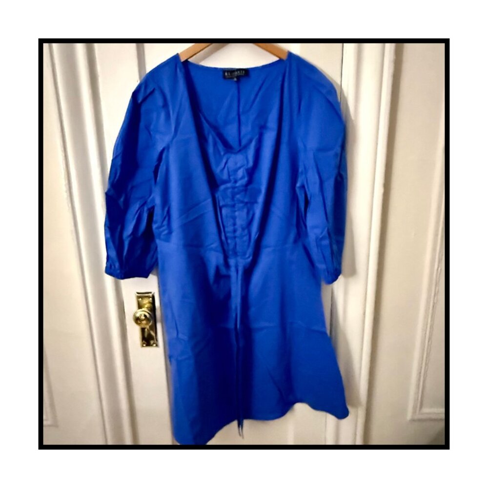 Eloquii Blue Dress Mini Size 22